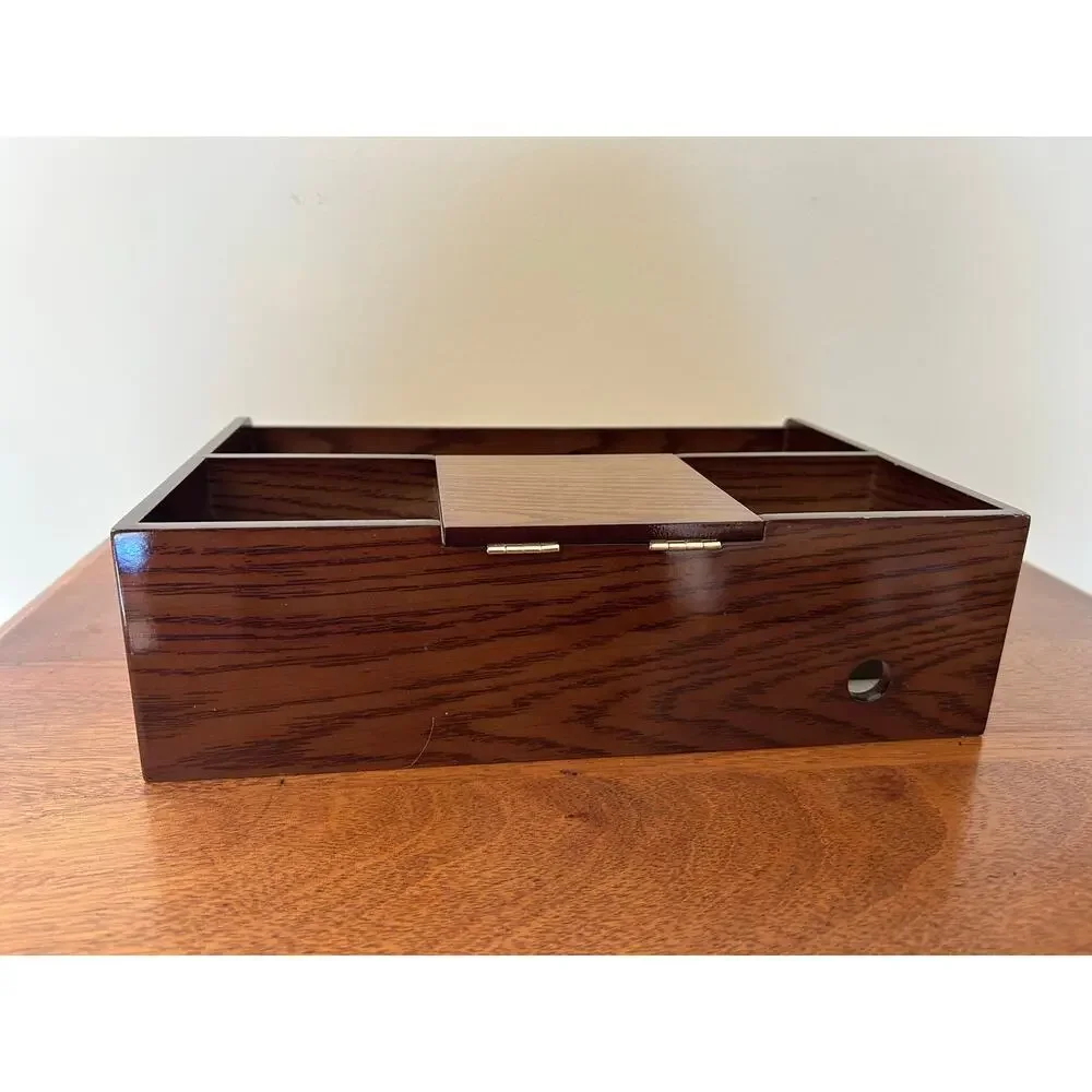 Dresser Valet Organizer - Felt and Leather lined